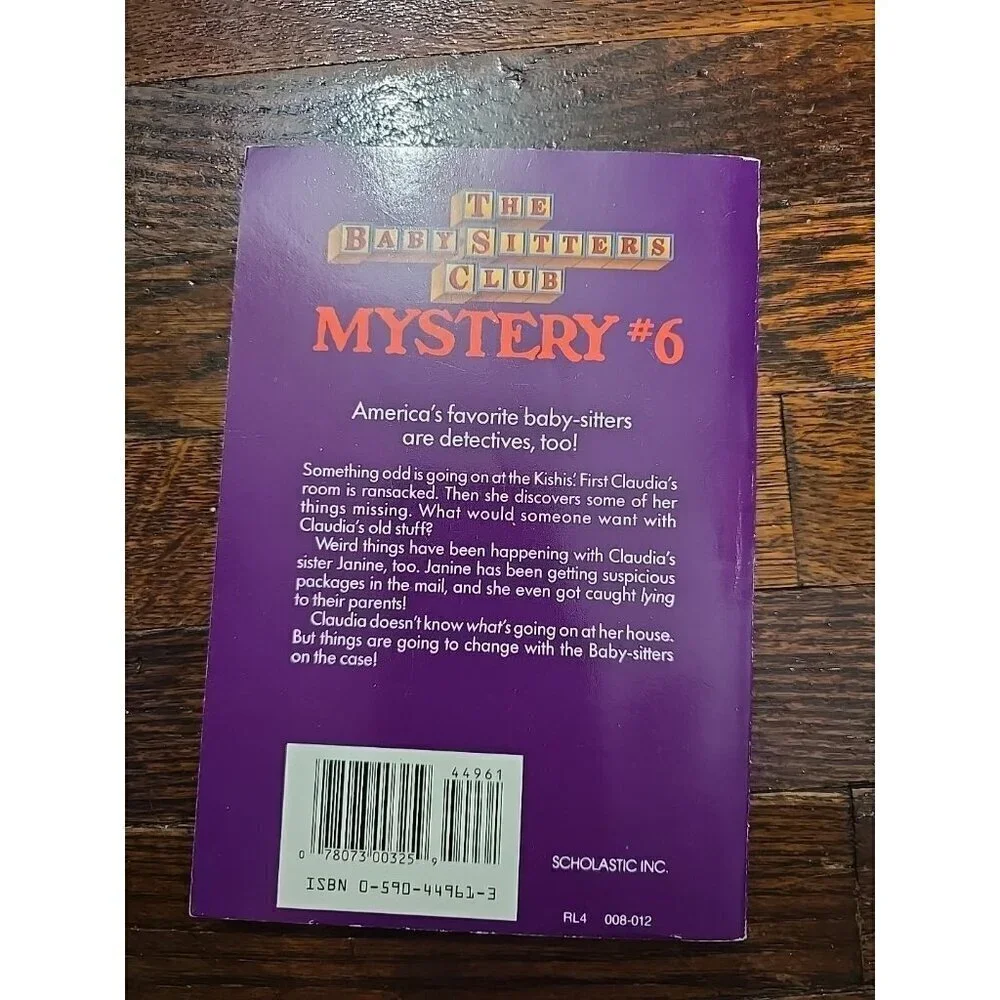 Vintage babysitters club